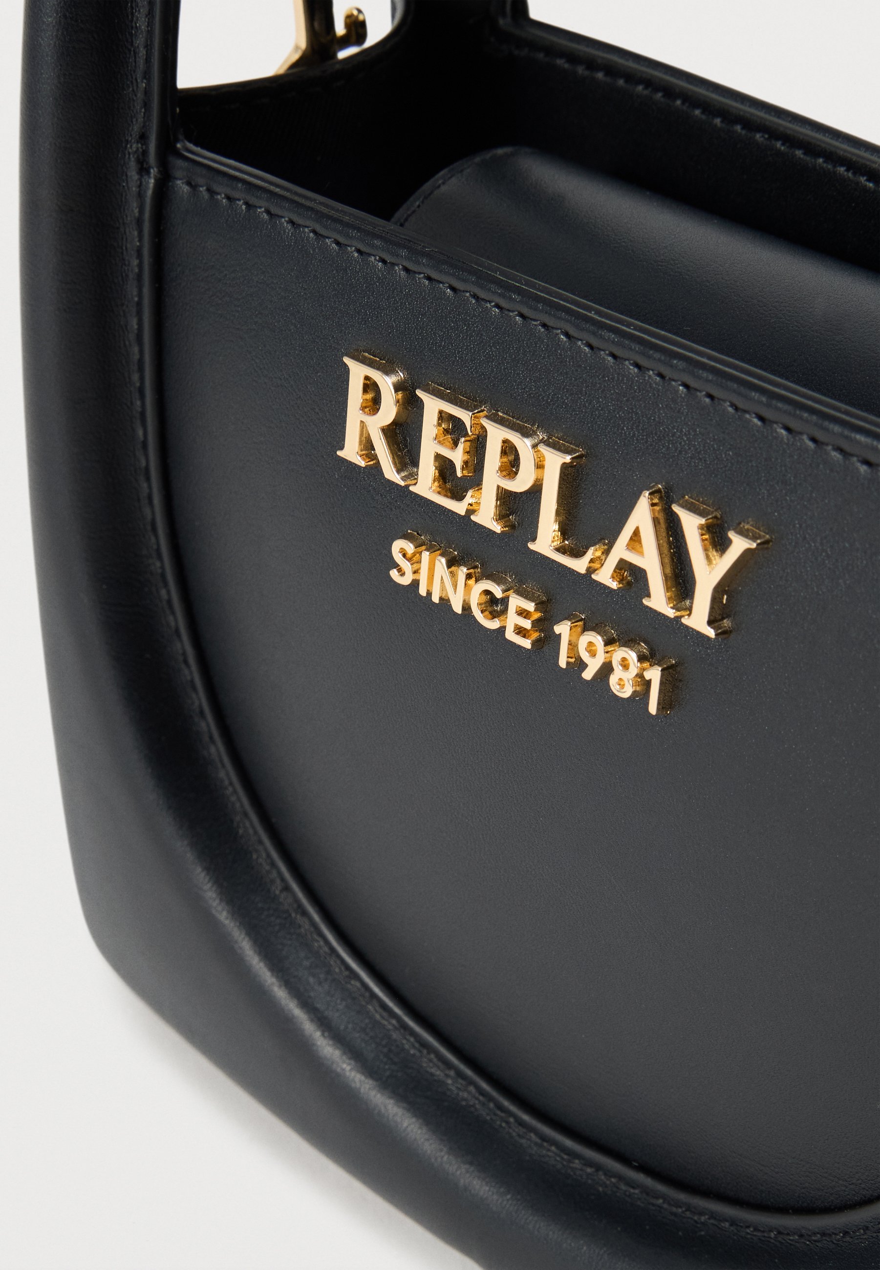 Replay TOP HANDLE BAG - Geantă de mână - black/negru - Zalando.ro