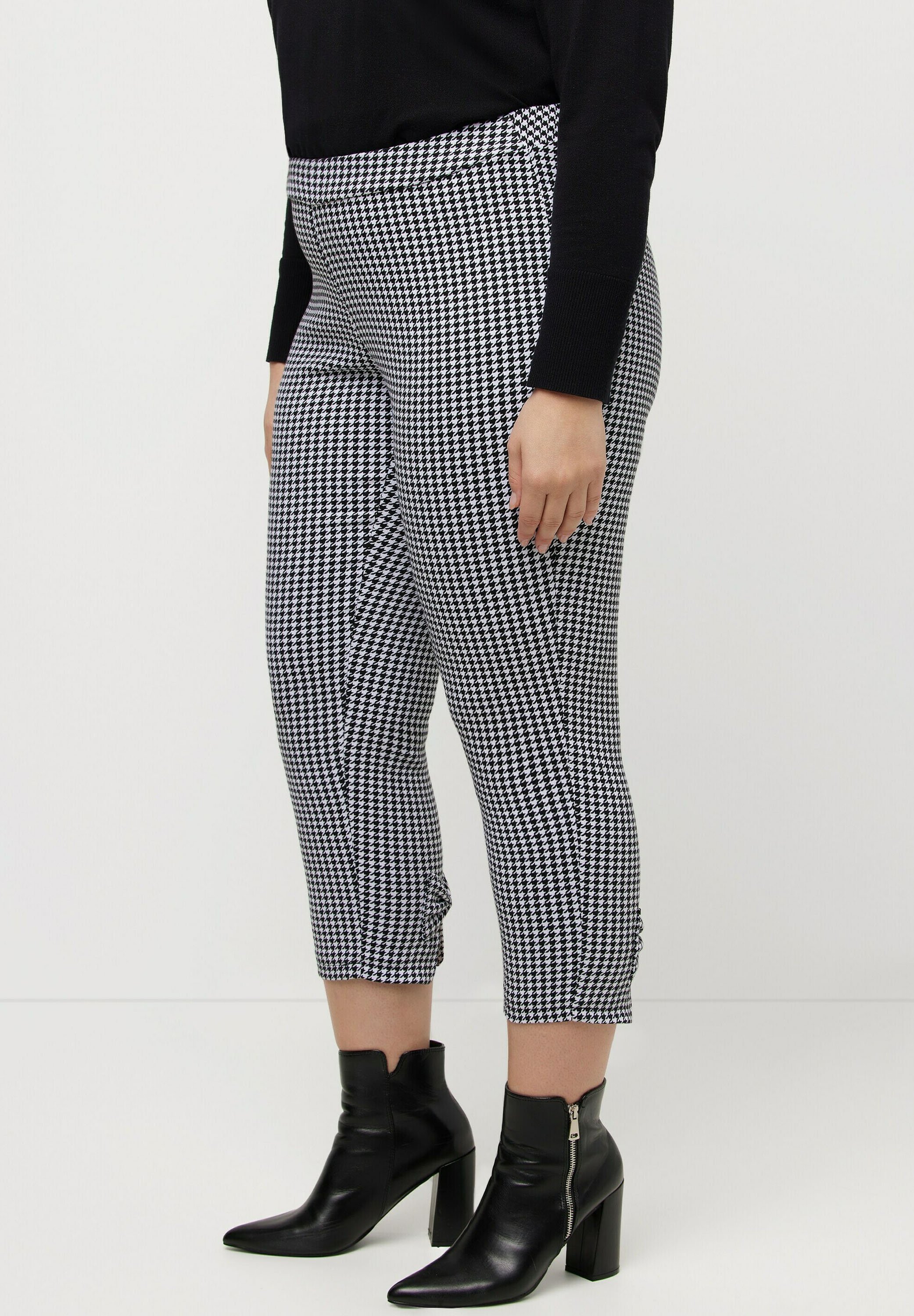 Ulla Popken Leggings In Pizzo Diamantato: Eleganza Trasparente Per Donna - 2