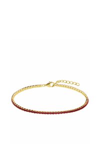 Unselected, gold-coloured/red