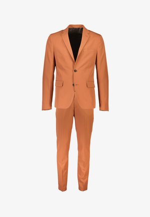 Lindbergh, FINE TWILL STRETCH SUIT, pomarańczowy
