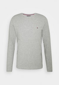 Tommy Hilfiger - SLIM FIT LONG SLEEVE TEE - Camiseta de manga larga - light grey heather Imagen en miniatura 1