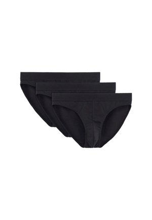 SLIP CUT 3ER-PACK MIX  - Slip - schwarz