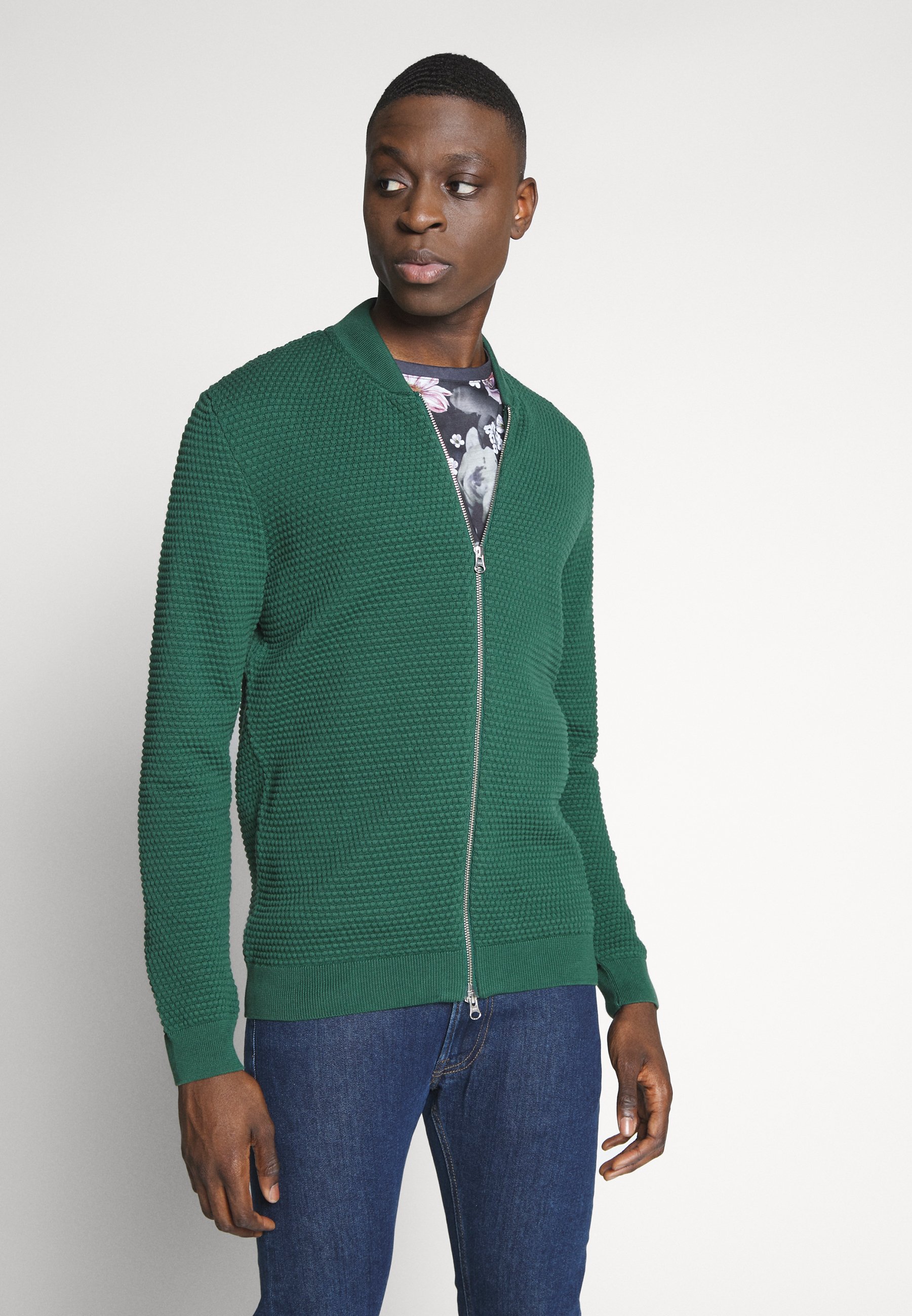 knowledge cotton apparel cardigan