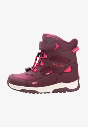 TROLLKIDS, LOFOTEN - Snowboot/Winterstiefel - redwood