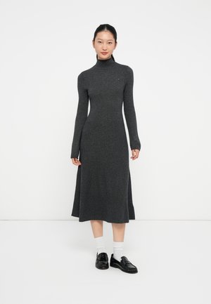MOCK DRESS - Robe pull - dark grey heather