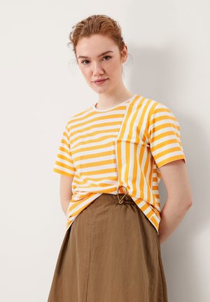 T-shirt z nadrukiem - amber stripes