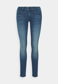 Não selecionado, faded neptune blue