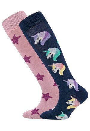 KNEESOCKS UNICORN 2 PACK UNISEX - Chaussettes hautes - tinte