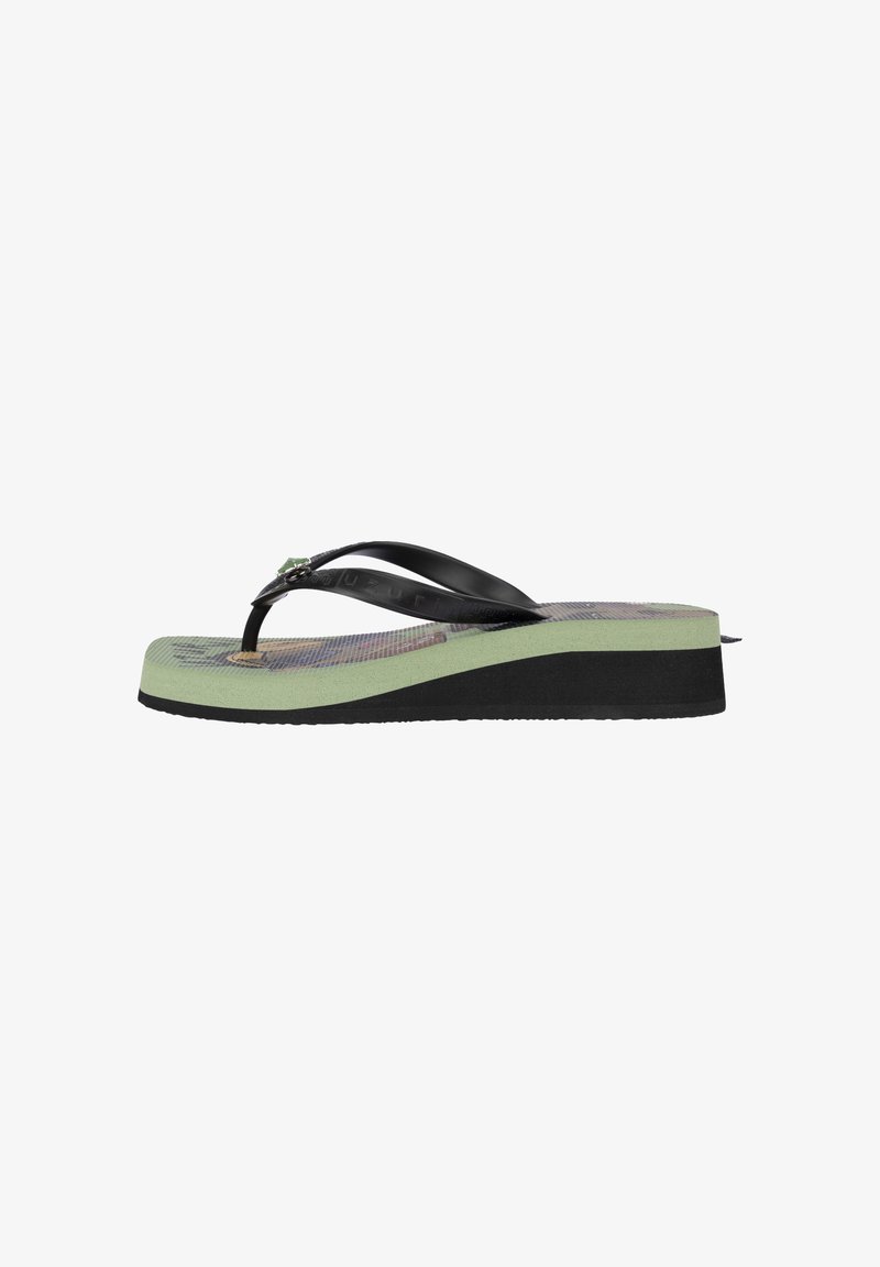 Uzurii BEACH PRINTED STELLA - Teenslippers - green