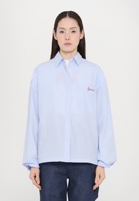 Fiorucci STRIPED SHIRT - Blusa com botões - light blue