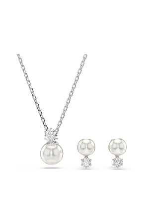Swarovski MATRIX SET - Uhani - white