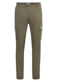 PRLOUKA REGULAR FIT - Pantaloni cargo - dusty olive