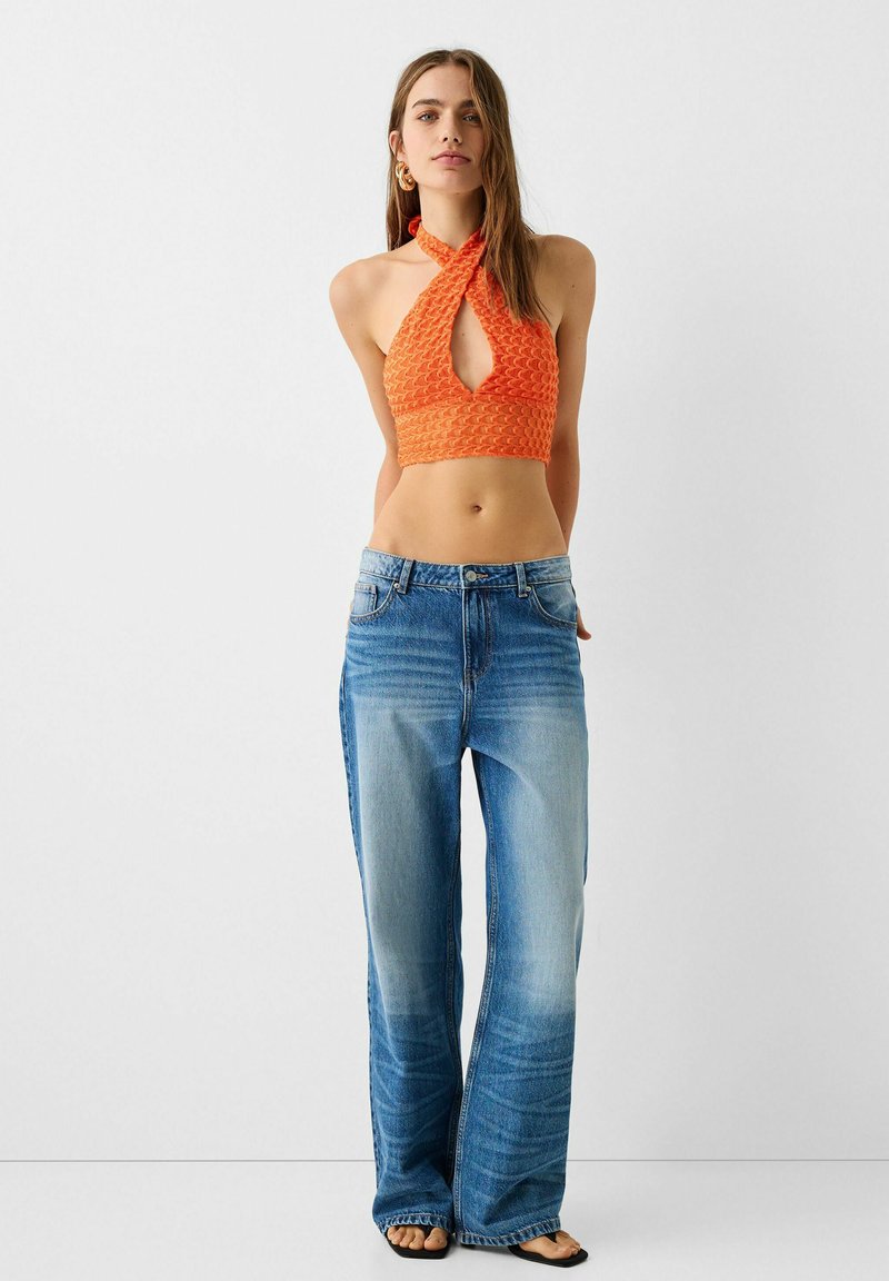 Bershka Top oranje
