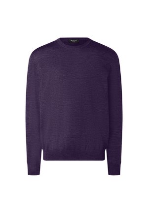 CLASSIC LINE RUNDHALS PULLOVER - Maglione - dark eggplant