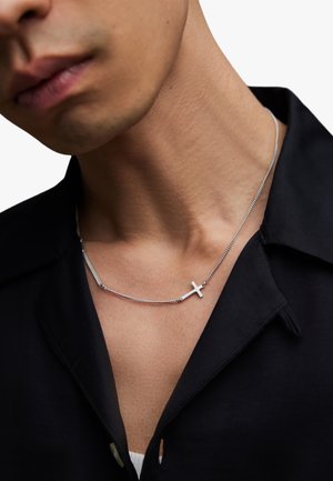 CROSS STATION - Necklace - silver coloured