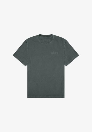 Lee SHORT SLEEVE GRAPHIC TEE - RELAXED FIT - T-shirts print - washed black