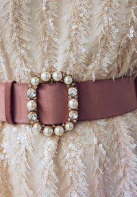 Next EMBELLISHED PEARL BUCKLE WIDE - Vöö - dusty pink