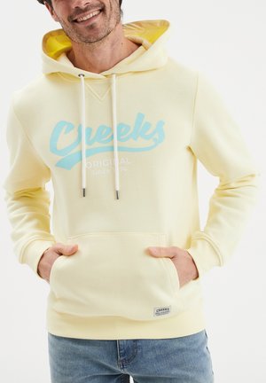 AMERICAN INSPIRATION FASHION COOL EASY - Kapuzenpullover - jaune clair