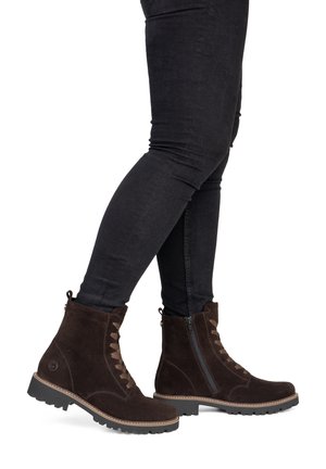 Remonte, STIEFELETTE - Snørestøvletter - cigarre