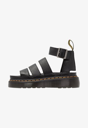 CLARISSA QUAD - Platform sandals - black aunt sally