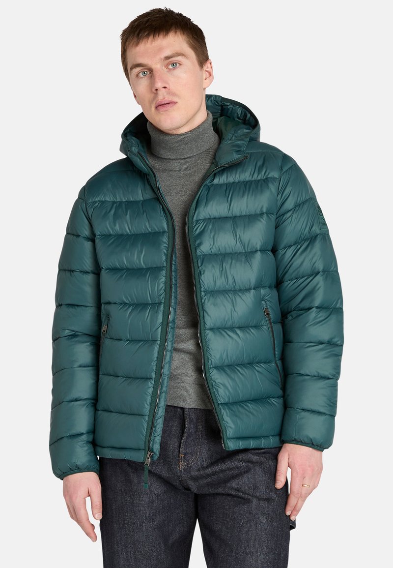 Timberland PUFFER - Zimní bunda - dark green