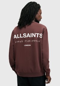 AllSaints UNDERGROUND CREW - Melegítőfelső - red