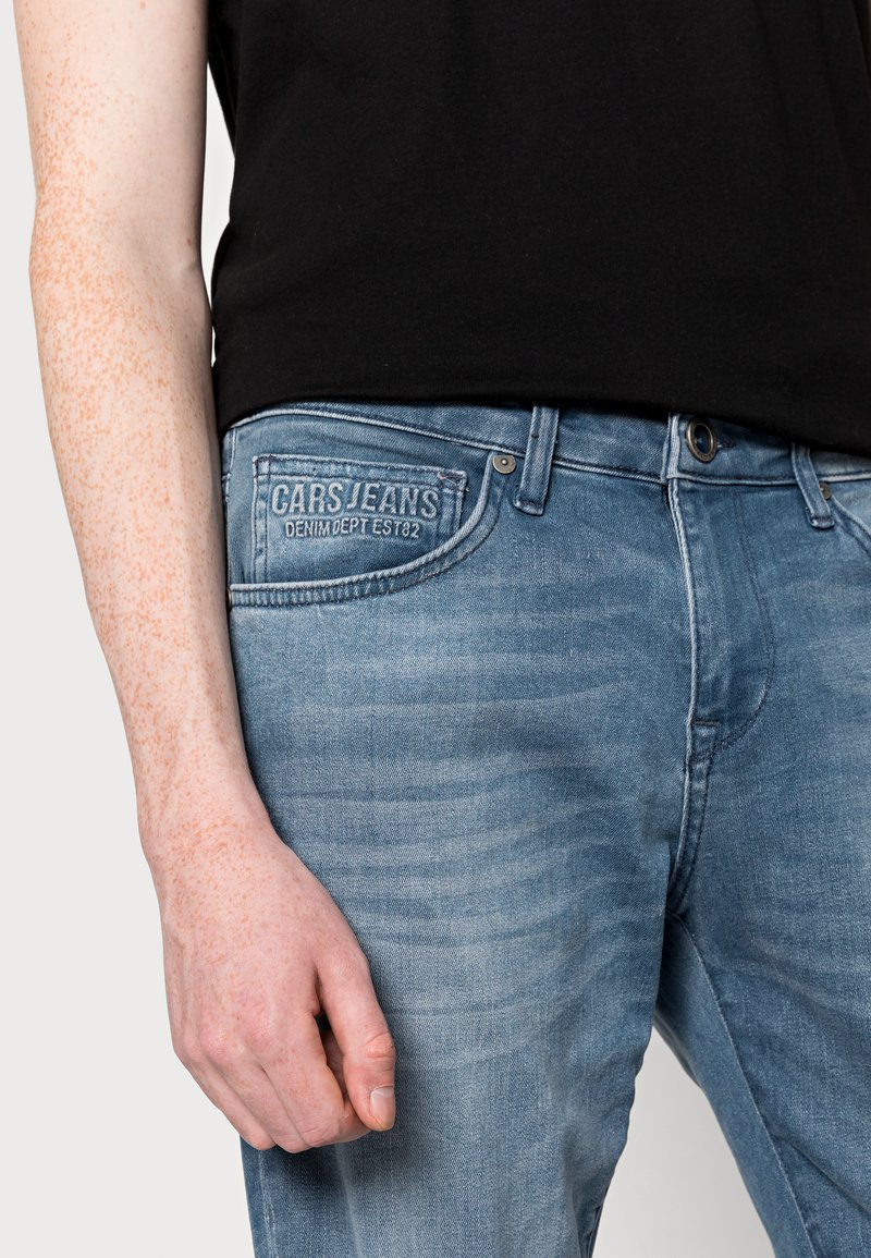 Herren Skinny Fit | Cars Jeans BATES Jeans Slim Fit lisbon wash/blue denim - AW92839 Herren Skinny Fit | Cars Jeans BATES Jeans Slim Fit lisbon wash/blue denim - AW92839