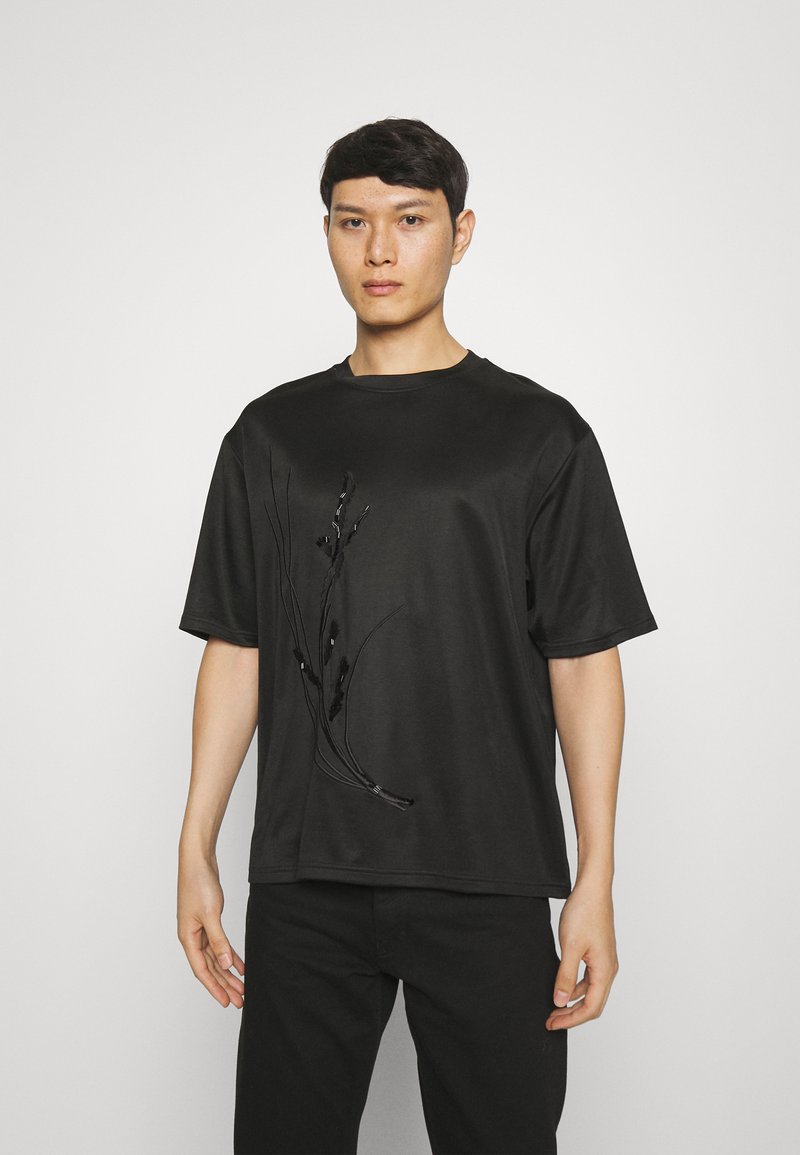 Emporio Armani - Print T-shirt - nero, Enlarge
