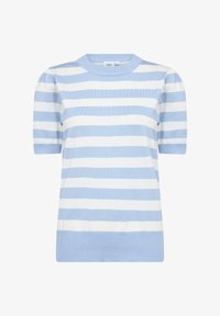 Unselected, airy blue ice block stripe