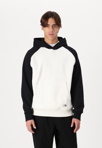 The North Face HERITAGE HOODIE - Felpa - white dune/black