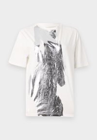 T-shirts med print - blanc de blanc