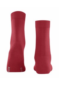 FALKE CLIMAWOOL - Calze - scarlet