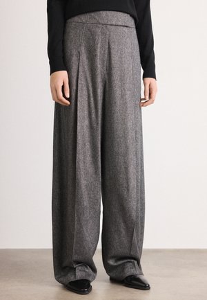 TELDA - Kalhoty - dark grey