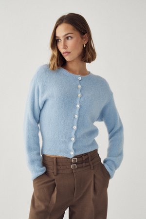 Noella Vesta na kopčanje - sky blue