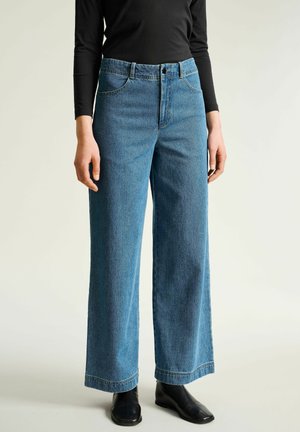 Bitte Kai Rand, HAYATO - Дънки с широк крачол - blue denim