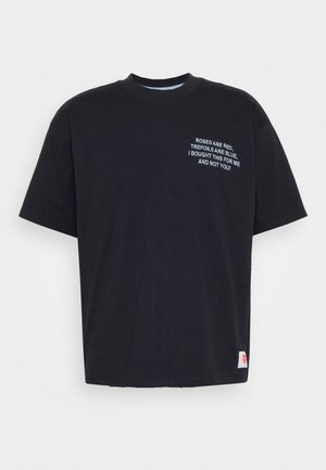 UNITEFIT TEE UNISEX - T-shirt con stampa - black