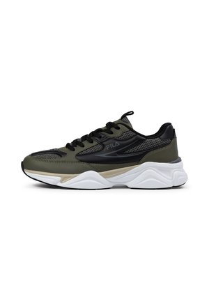 Fila RECADE - Baskets basses - olive night castlerock