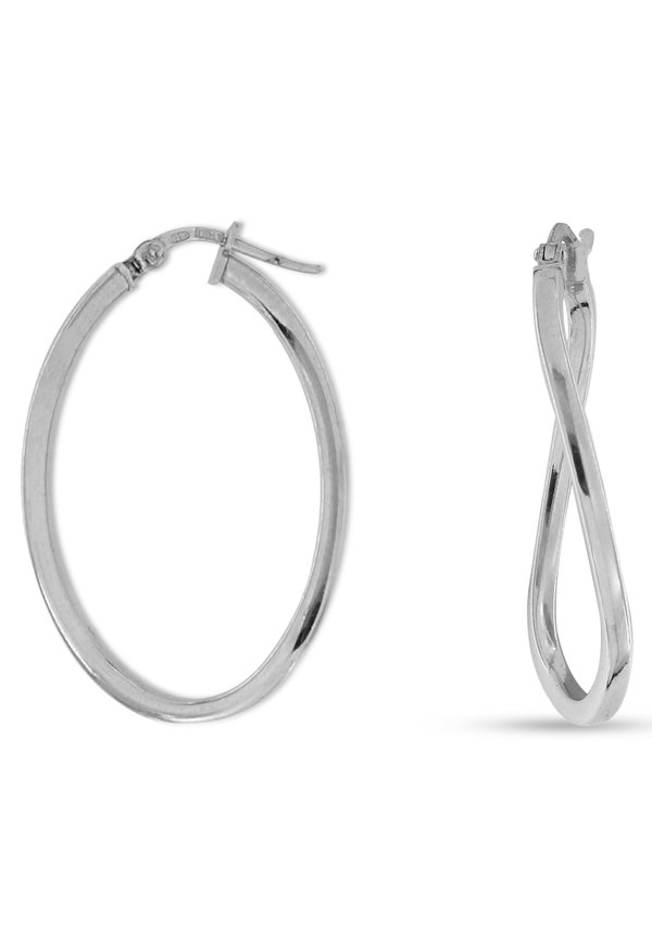 WAVE - Ohrringe - silver rhodium plated