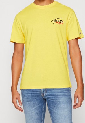 T-shirt imprimé - yellow