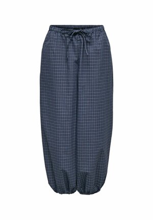 JDY, SWEATPANTS JDYPEGGY BALLOON FIT SWEATPANTS - Pantalon classique - navy blazer