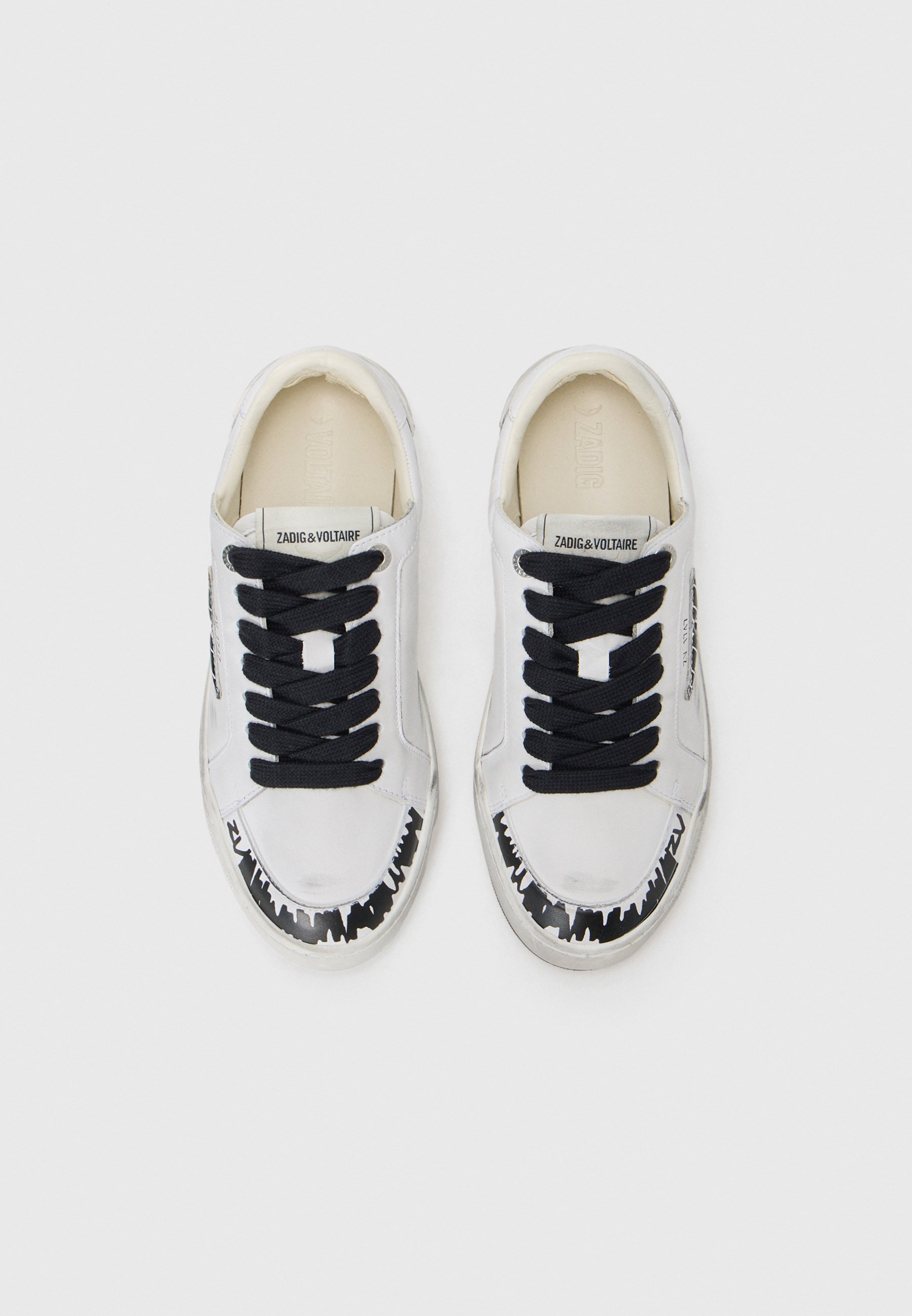 Zadig & Voltaire FLY WINGS SMOOTH - Trainers - white