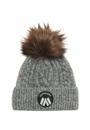 CABLE LUXE  - Bonnet - scandi grey marl