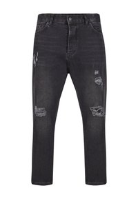 BOYFRIEND FIT - Džínsy s rovným strihom - black