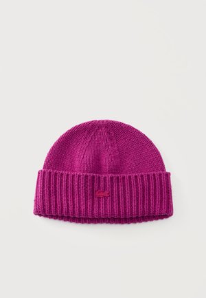 Lacoste, MÜTZEN - Плетена шапка - pink