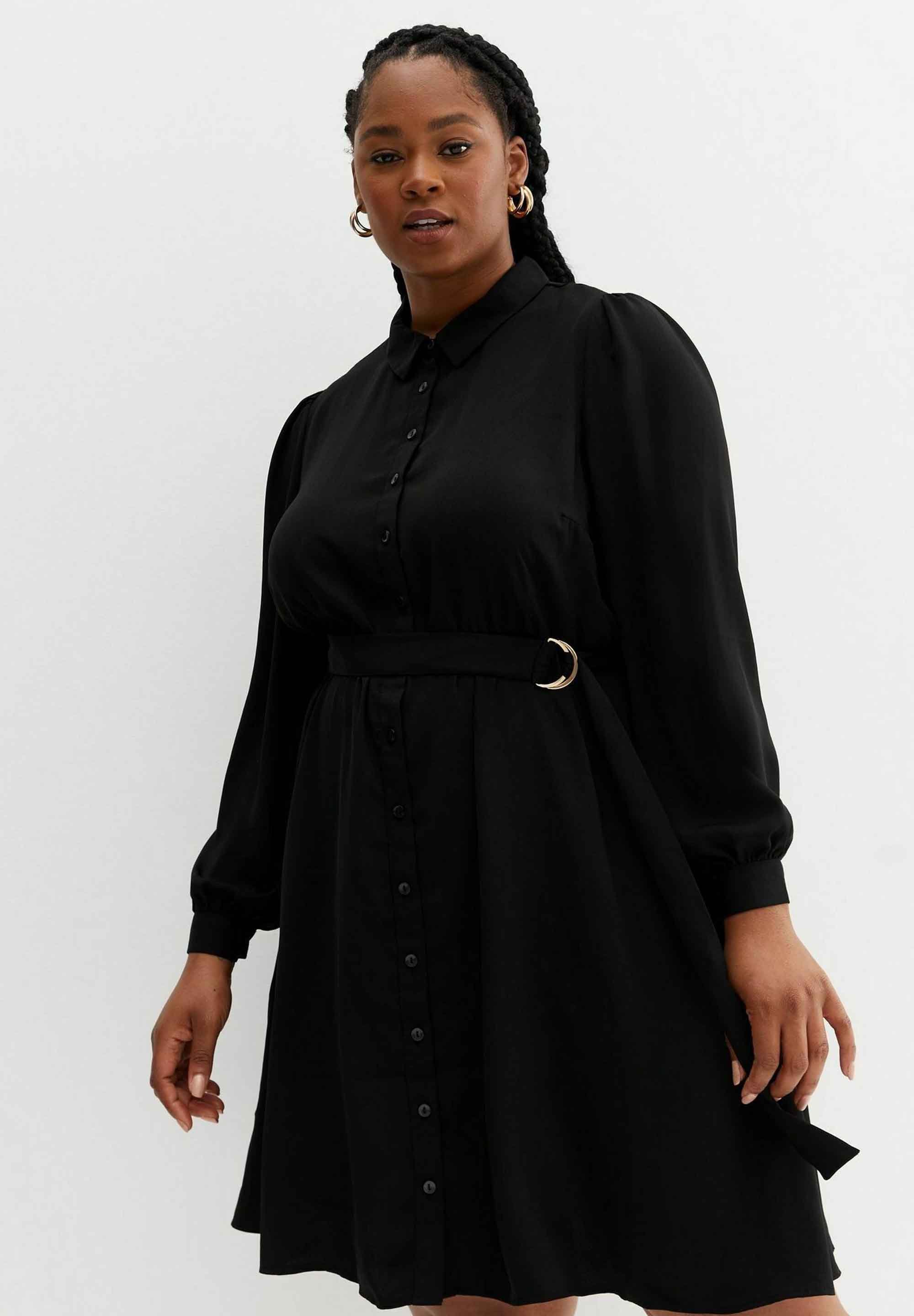 New Look LONG SLEEVE - Blousejurk - black/zwart - Zalando.nl