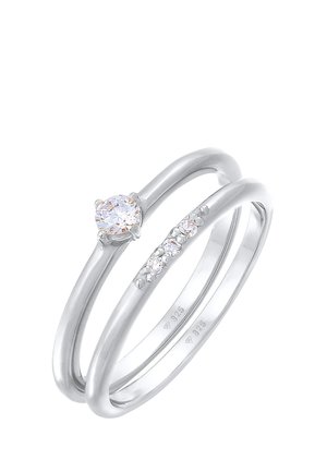 2 PACK BASIC - Ring - silberfarben