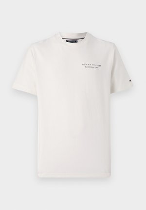 Tommy Hilfiger PHOTO PRINT GRAPHIC TEE - T-shirt con stampa - ivory petal