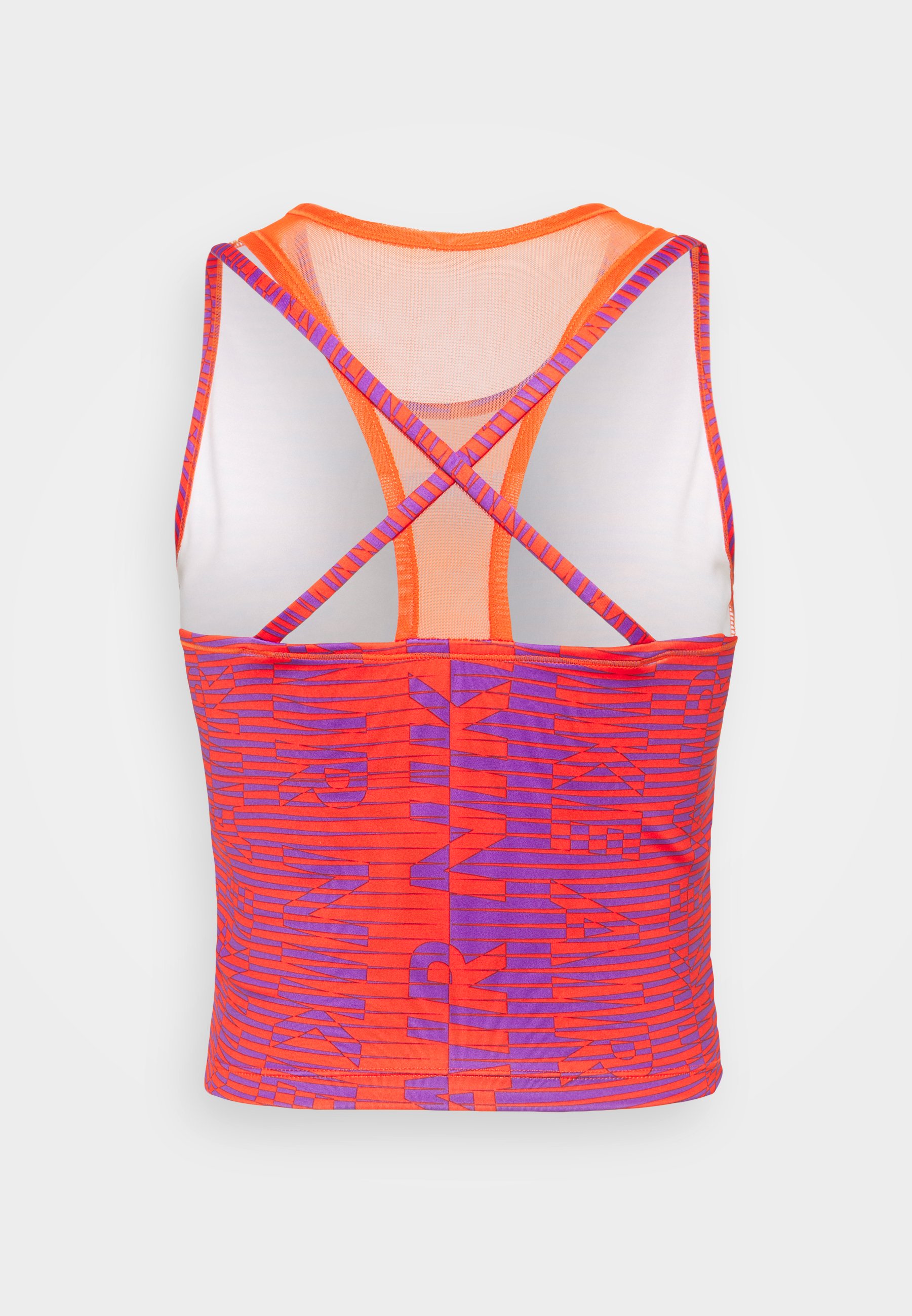 Nike Performance AIR TANK - Sports T-shirt - team orange/red - Zalando.co.uk