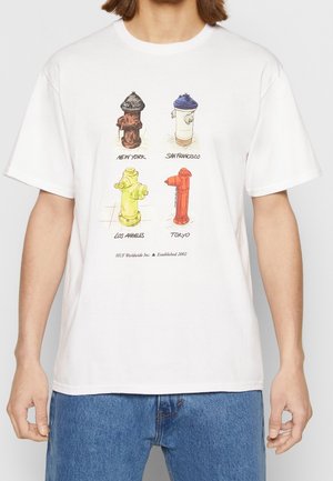 Print T-shirt - white