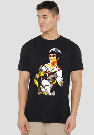 BRUCE LEE BODY OF ACTION - Print T-shirt - black
